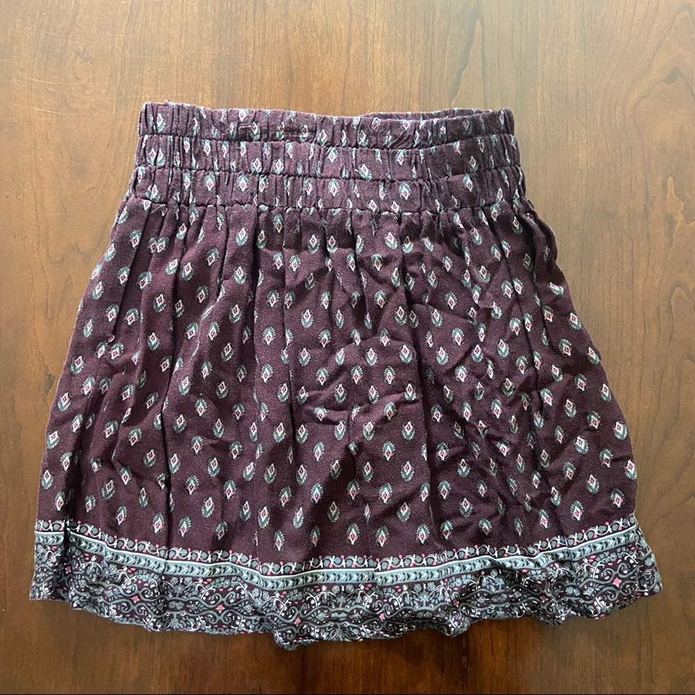 Abercrombie & Fitch | Size Small Patterned Skirt